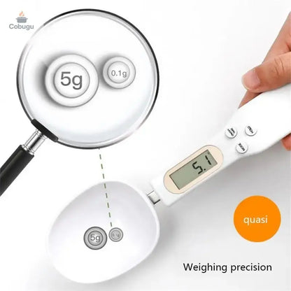 Mini Digital Smart Spoon Scale – Accurate to 0.1g cobugu